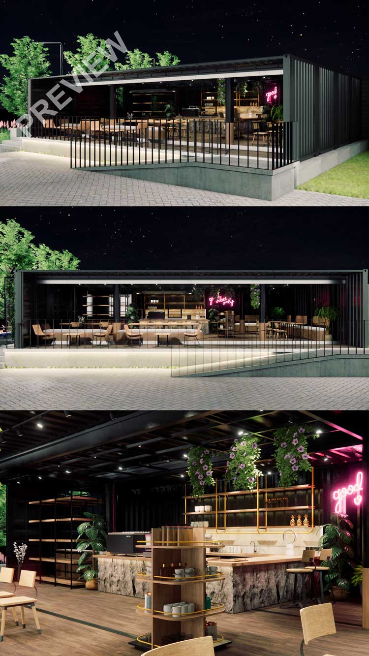 Project Desain Cafe Container Situbondo