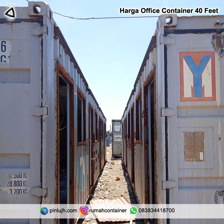 Harga Office Container 40 Feet Disini dan Siap Dipesan